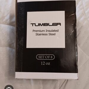 Premium Insulated Stainless Steel Tumbler Set - Black